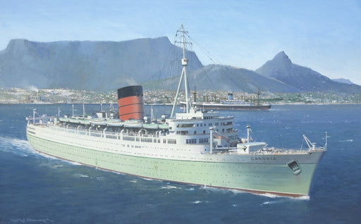 Caronia at Cape Town - RMS Caronia