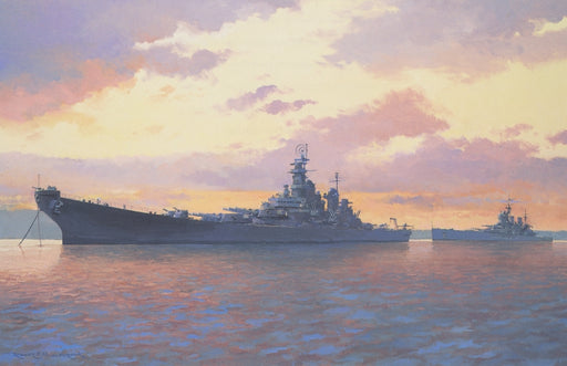 Awaiting The Day - USS Missouri & HMS Duke of York