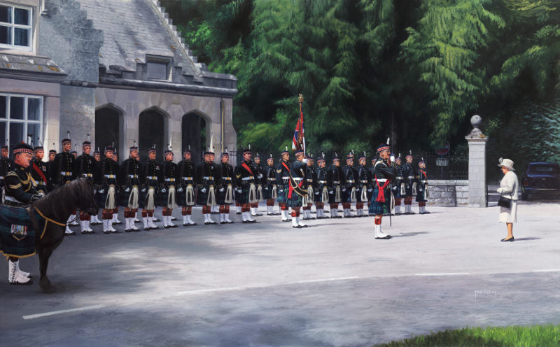 Royal Guard at Balmoral - 2nd Bat. Royal Regiment of Scotland