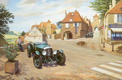 Stuart Barraclough - Bentley in Burgundy