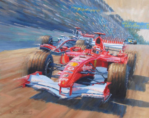 The Final Pass - Ferrari F1 248 - Michael Schumacher
