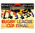 Rugby League Art Deco Card