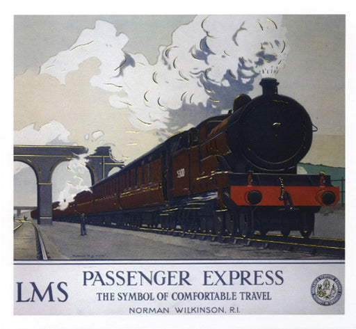 LMS Passenger Express  Railway Card