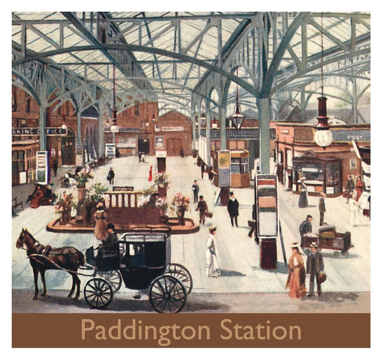 Paddington Station Poster Card 2