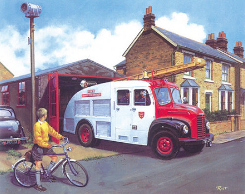 Malcolm Root - Where's The Fire? - Bedford Fire Engine